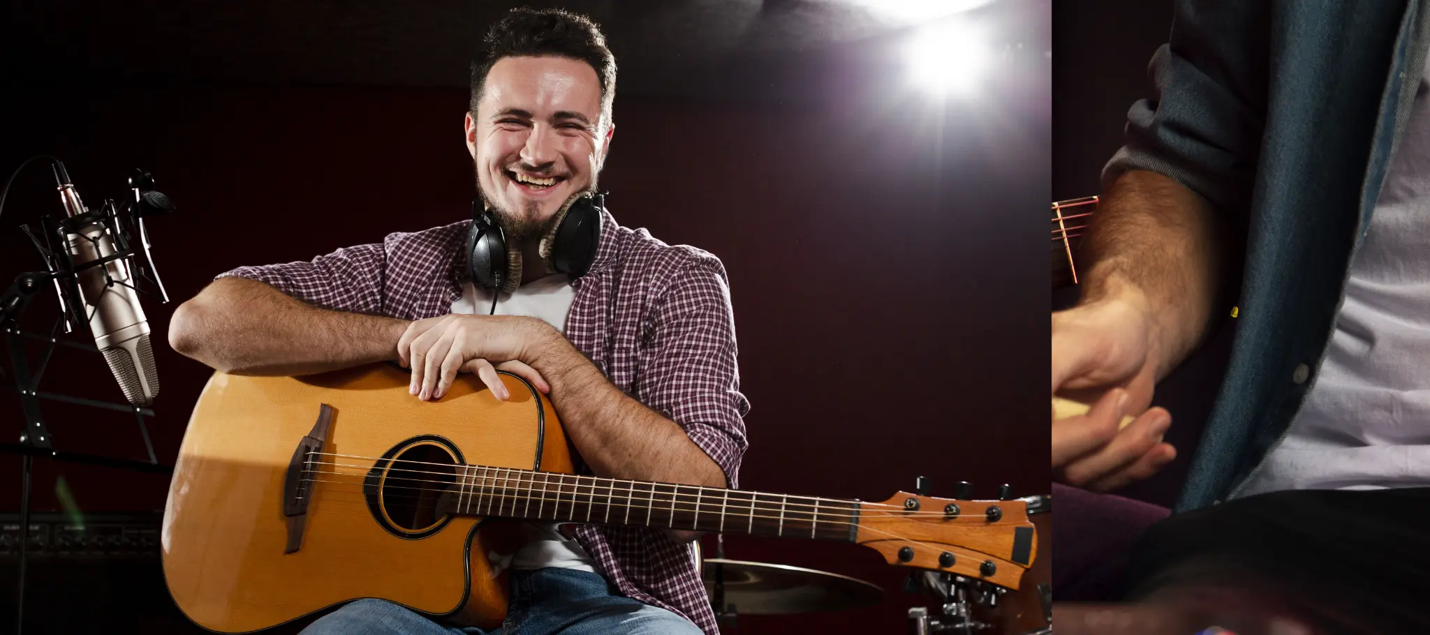 Músicos del Perú en evento cultural